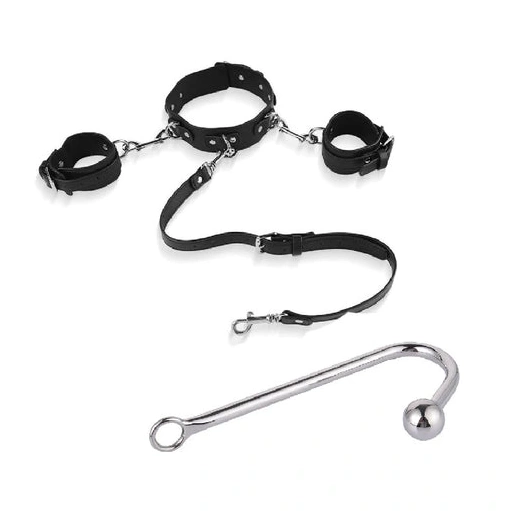 Hook Cuffs Collar Anal and Elegant 5334 Beaded with 0101